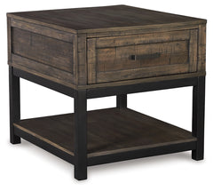 Furniture City Laplace - Ashley Furniture - Johurst End Table - Rectangular End Table / Grayish Brown - T444-3