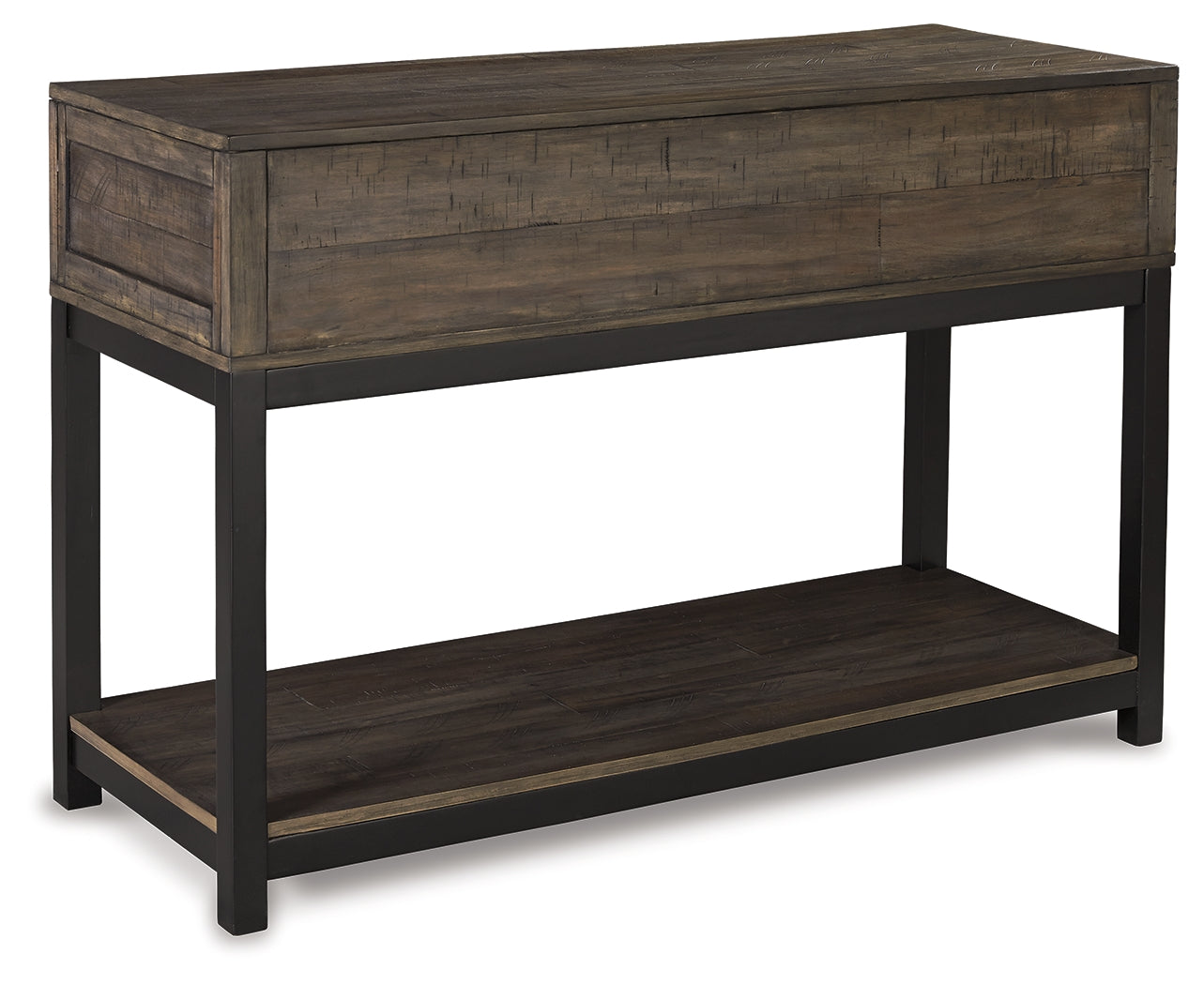 Furniture City Laplace - Ashley Furniture - Johurst Sofa/Console Table - Sofa Table / Grayish Brown - T444-4