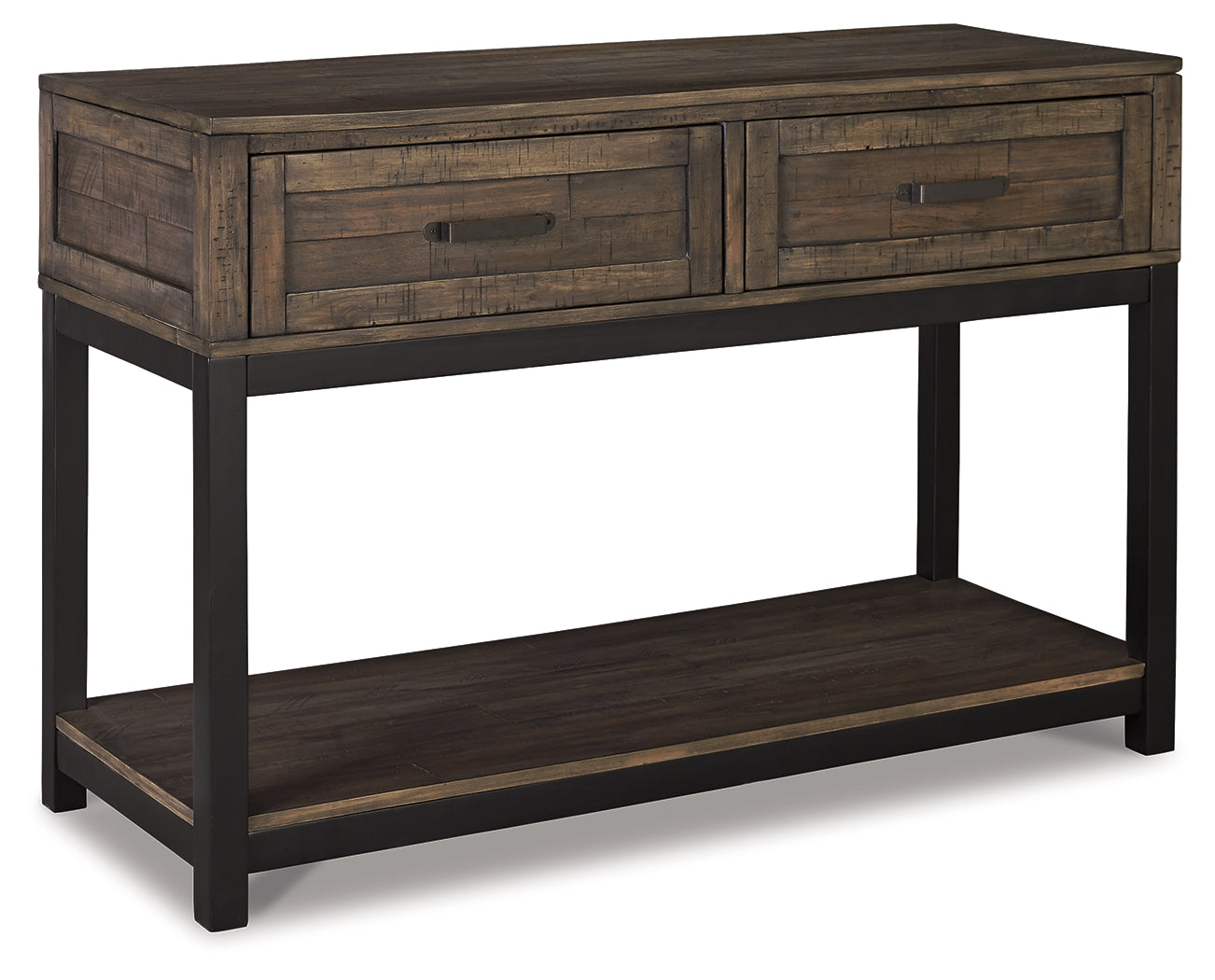 Furniture City Laplace - Ashley Furniture - Johurst Sofa/Console Table - Sofa Table / Grayish Brown - T444-4