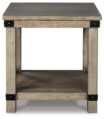 Furniture City Laplace - Ashley Furniture - Aldwin End Table - Rectangular End Table / Gray - T457-3