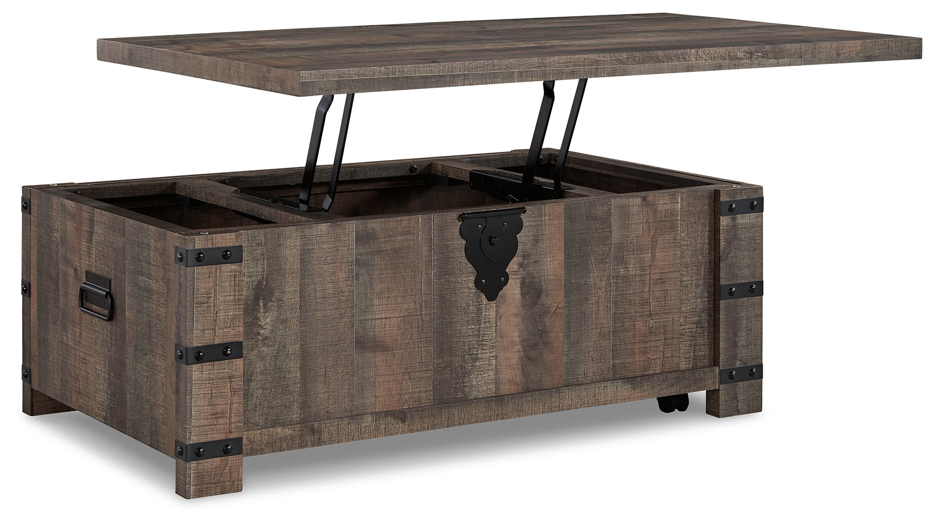 Furniture City Laplace - Ashley Furniture - Hollum Lift-Top Coffee Table - Lift Top Cocktail Table - T466-9