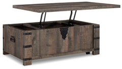 Furniture City Laplace - Ashley Furniture - Hollum Lift-Top Coffee Table - Lift Top Cocktail Table - T466-9