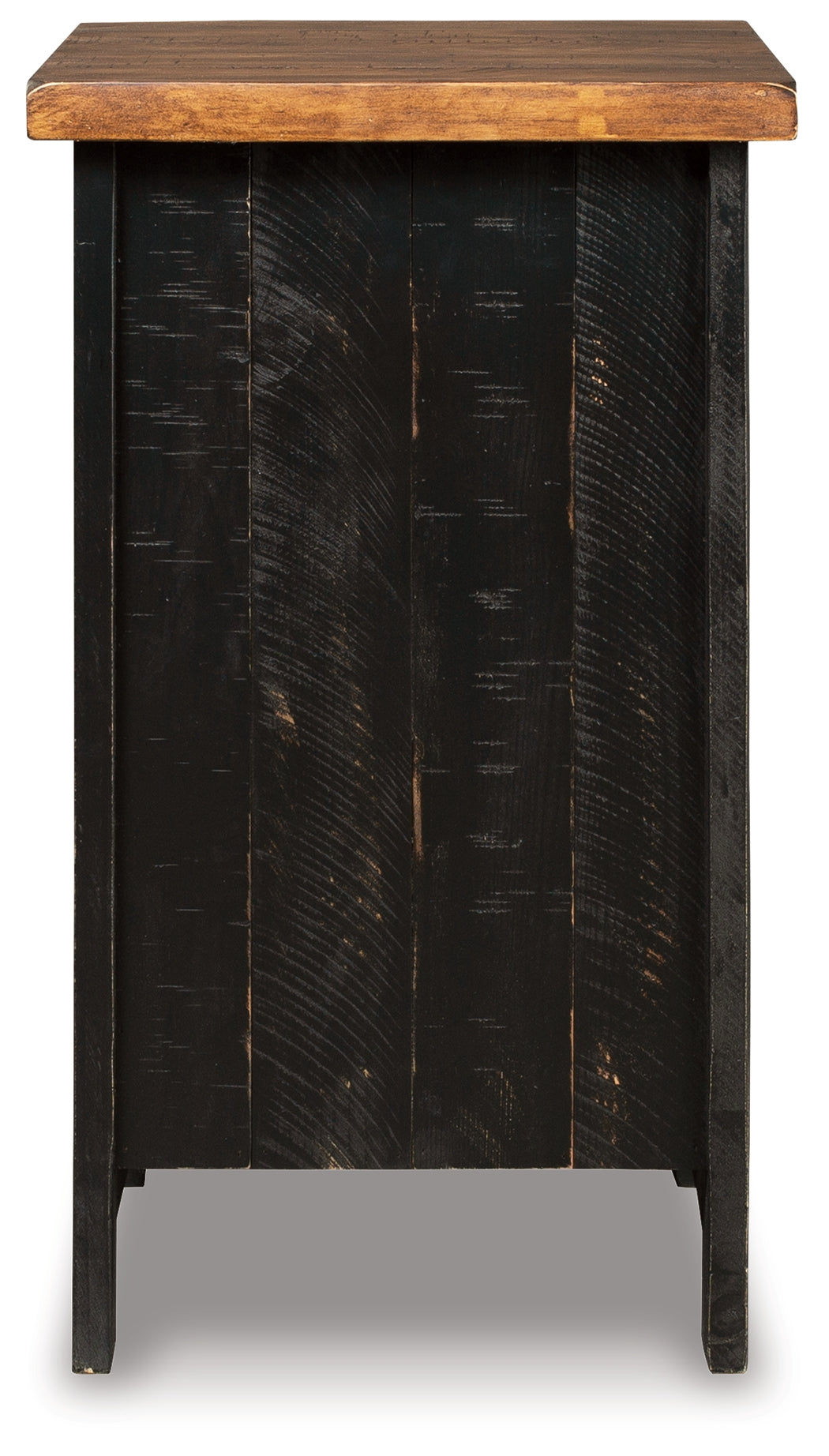 Furniture City Laplace - Ashley Furniture - Valebeck Chairside End Table - Chair Side End Table / Black/Brown - T468-7