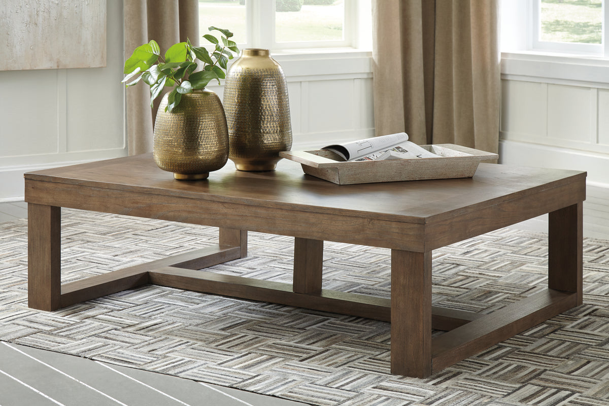 Furniture City Laplace - Ashley Furniture - Cariton Coffee Table - Rectangular Cocktail Table - T471-1