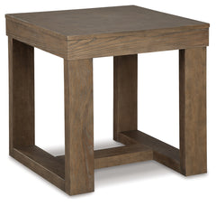Furniture City Laplace - Ashley Furniture - Cariton End Table - Square End Table / Gray - T471-2