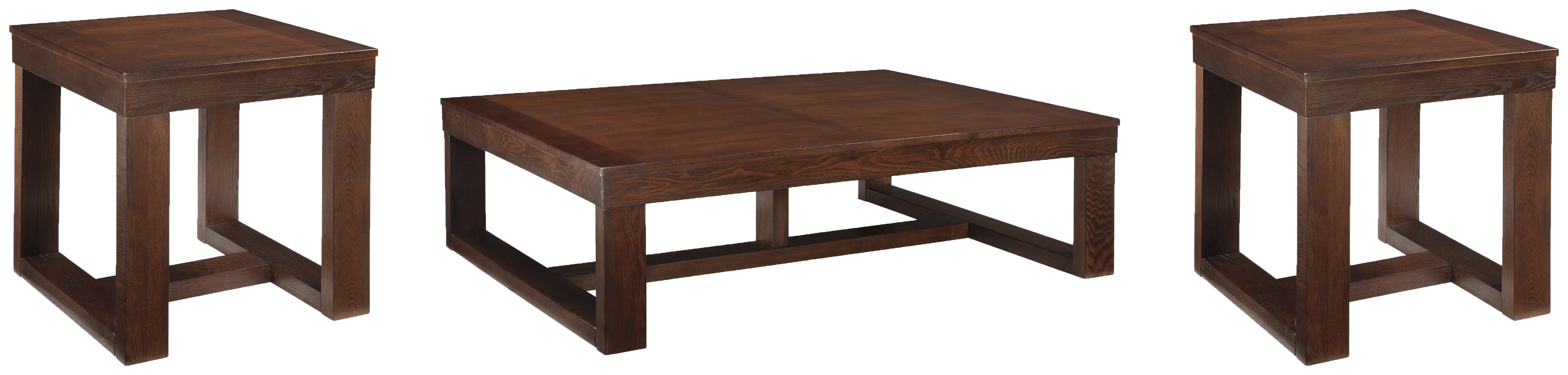 Furniture City Laplace - Ashley Furniture - Watson Coffee Table and 2 End Tables - Coffee Table and 2 End Tables - T481T2