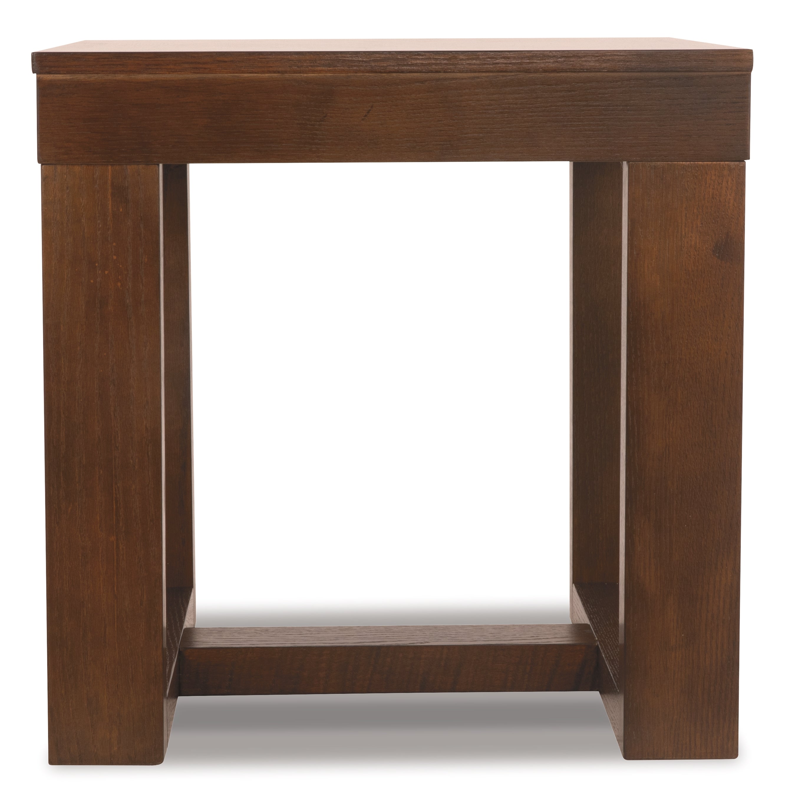Furniture City Laplace - Ashley Furniture - Watson End Table - Square End Table / Dark Brown - T481-2