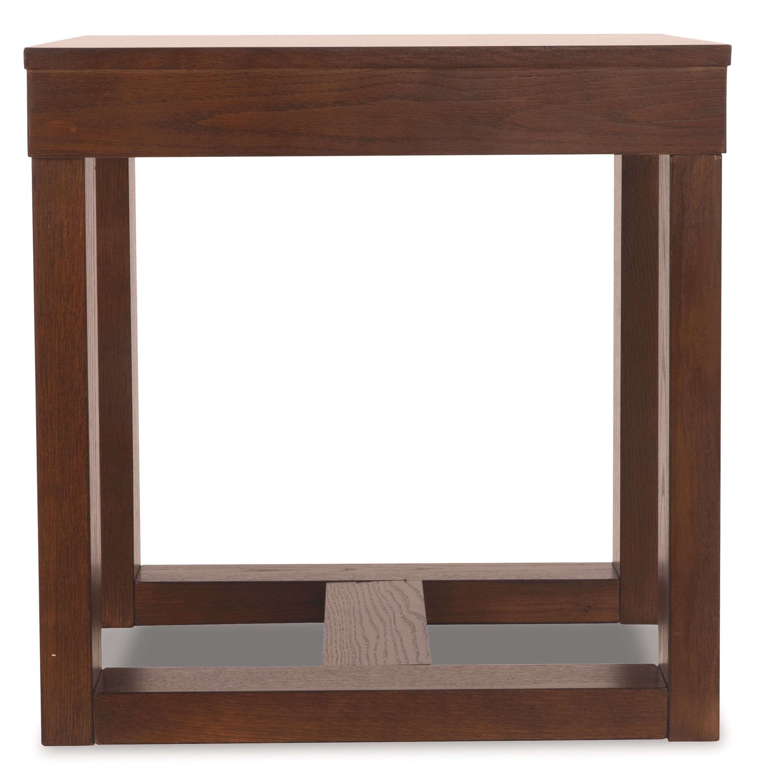 Furniture City Laplace - Ashley Furniture - Watson End Table - Square End Table / Dark Brown - T481-2