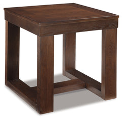 Furniture City Laplace - Ashley Furniture - Watson End Table - Square End Table / Dark Brown - T481-2