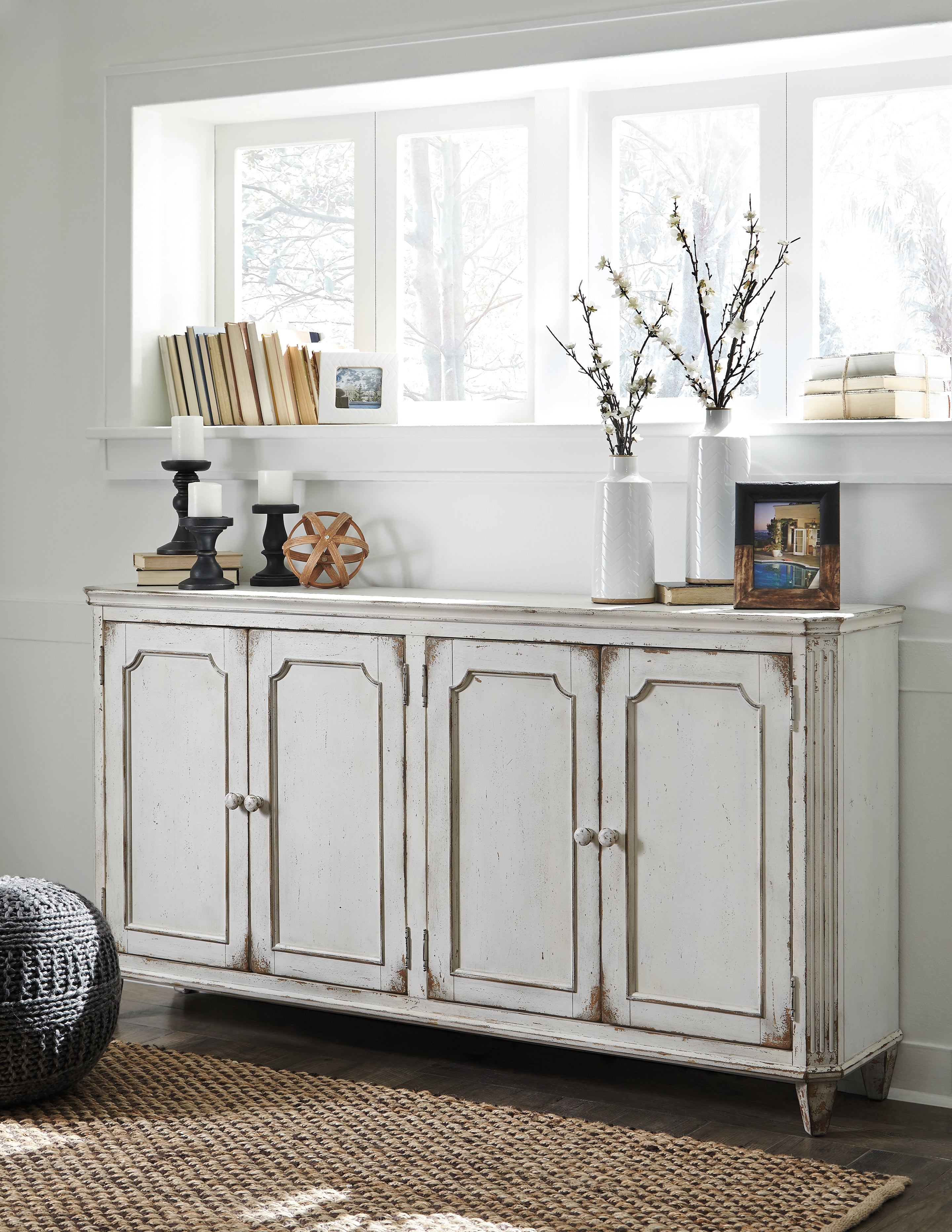 Furniture City Laplace - Ashley Furniture - Mirimyn Accent Cabinet - Accent Cabinet / Gray/Brown - A4000382