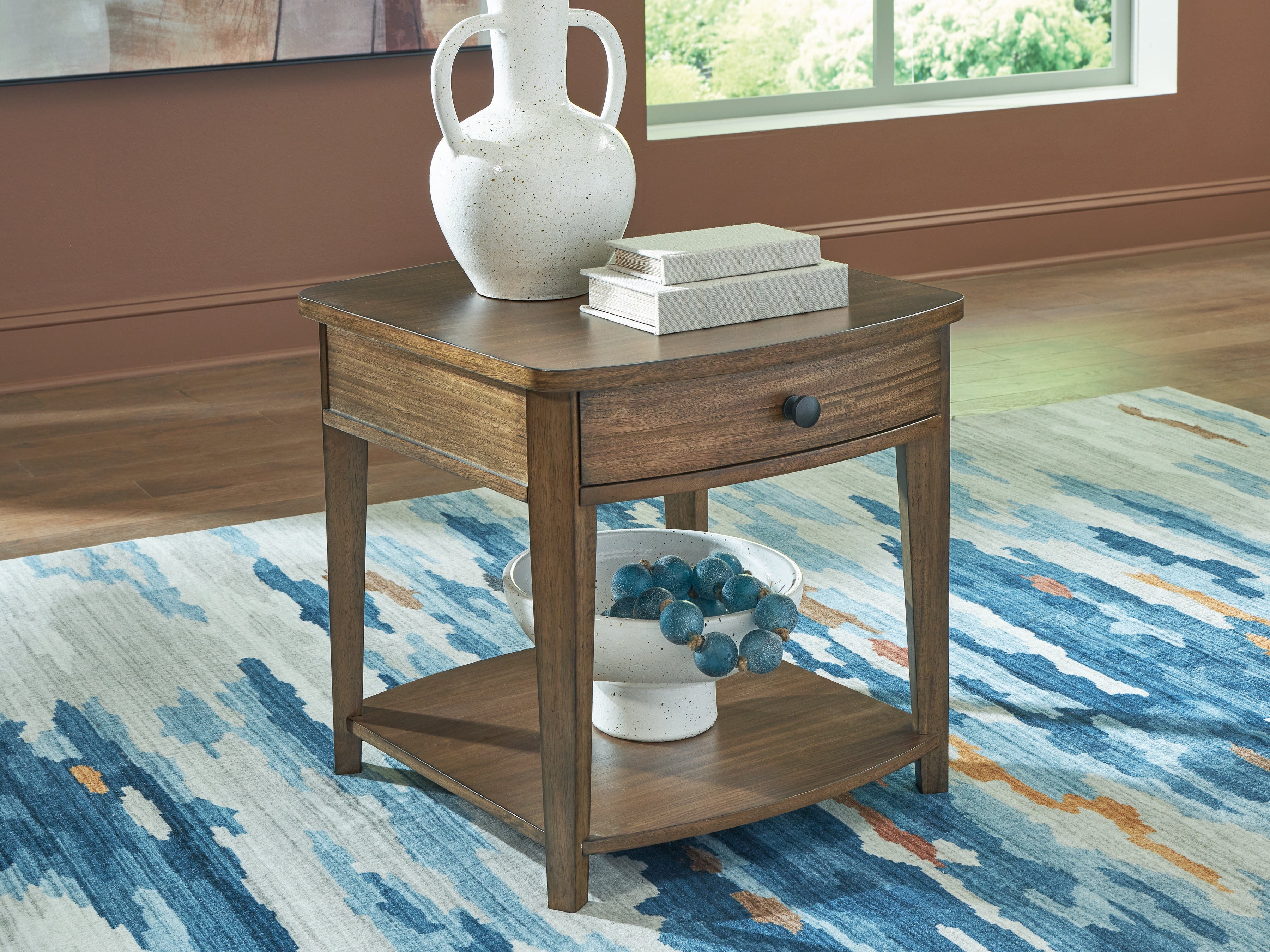 Furniture City Laplace - Ashley Furniture - Burkbyer End Table - Rectangular End Table - T513-3