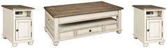 Furniture City Laplace - Ashley Furniture - Realyn Coffee Table and 2 Chairside End Tables - Coffee Table and 2 Chairside End Tables - T523T1