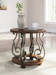 Furniture City Laplace - Ashley Furniture - Frallyn End Table - Round End Table - T623-6
