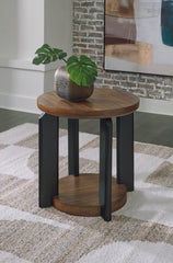 Furniture City Laplace - Ashley Furniture - Kraeburn End Table - Round End Table - T624-6