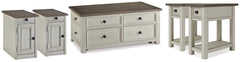 Furniture City Laplace - Ashley Furniture - Bolanburg 5-Piece Occasional Table Set - 5-Piece Occasional Table Set - T637T5