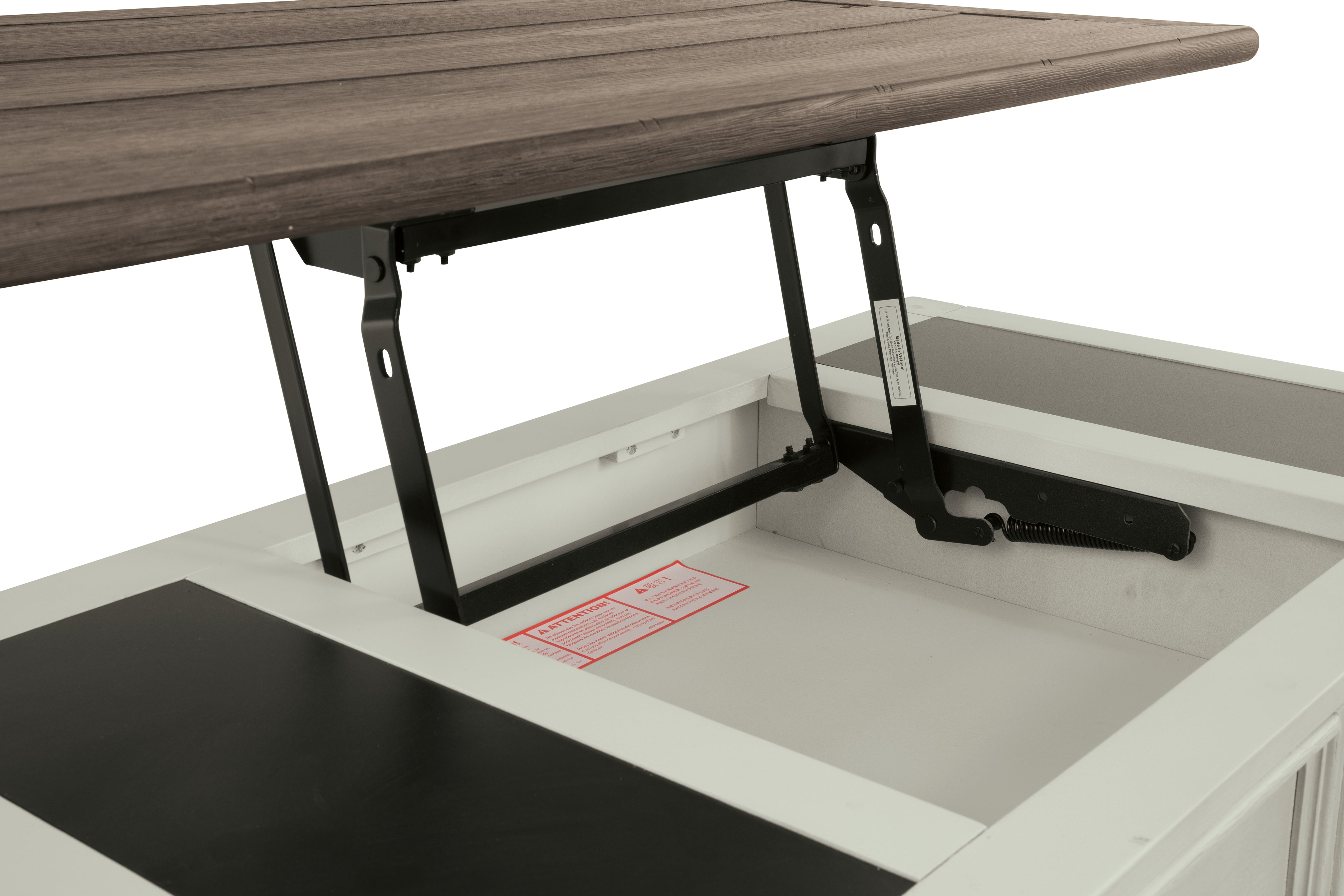 Furniture City Laplace - Ashley Furniture - Bolanburg Coffee Table with Lift Top - Lift Top Cocktail Table - T637-20