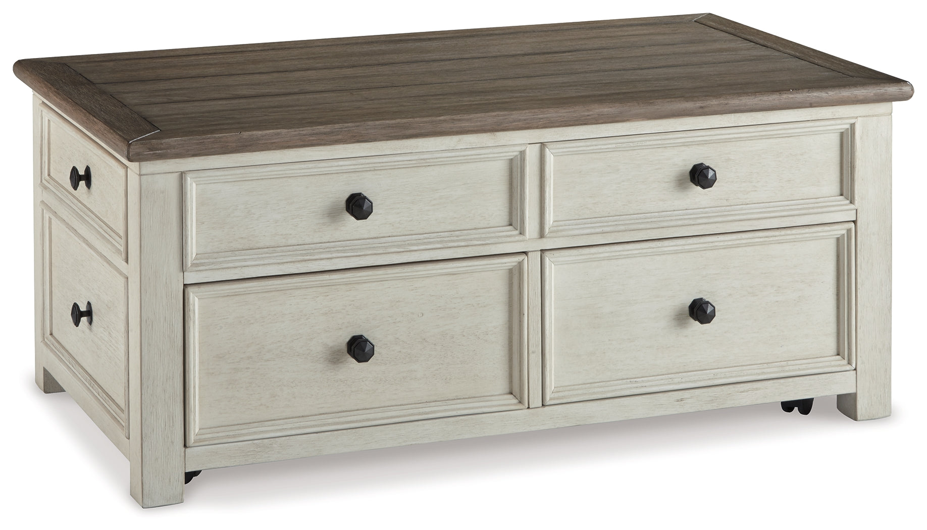 Furniture City Laplace - Ashley Furniture - Bolanburg Coffee Table with Lift Top - Lift Top Cocktail Table / Two-tone - T637-20