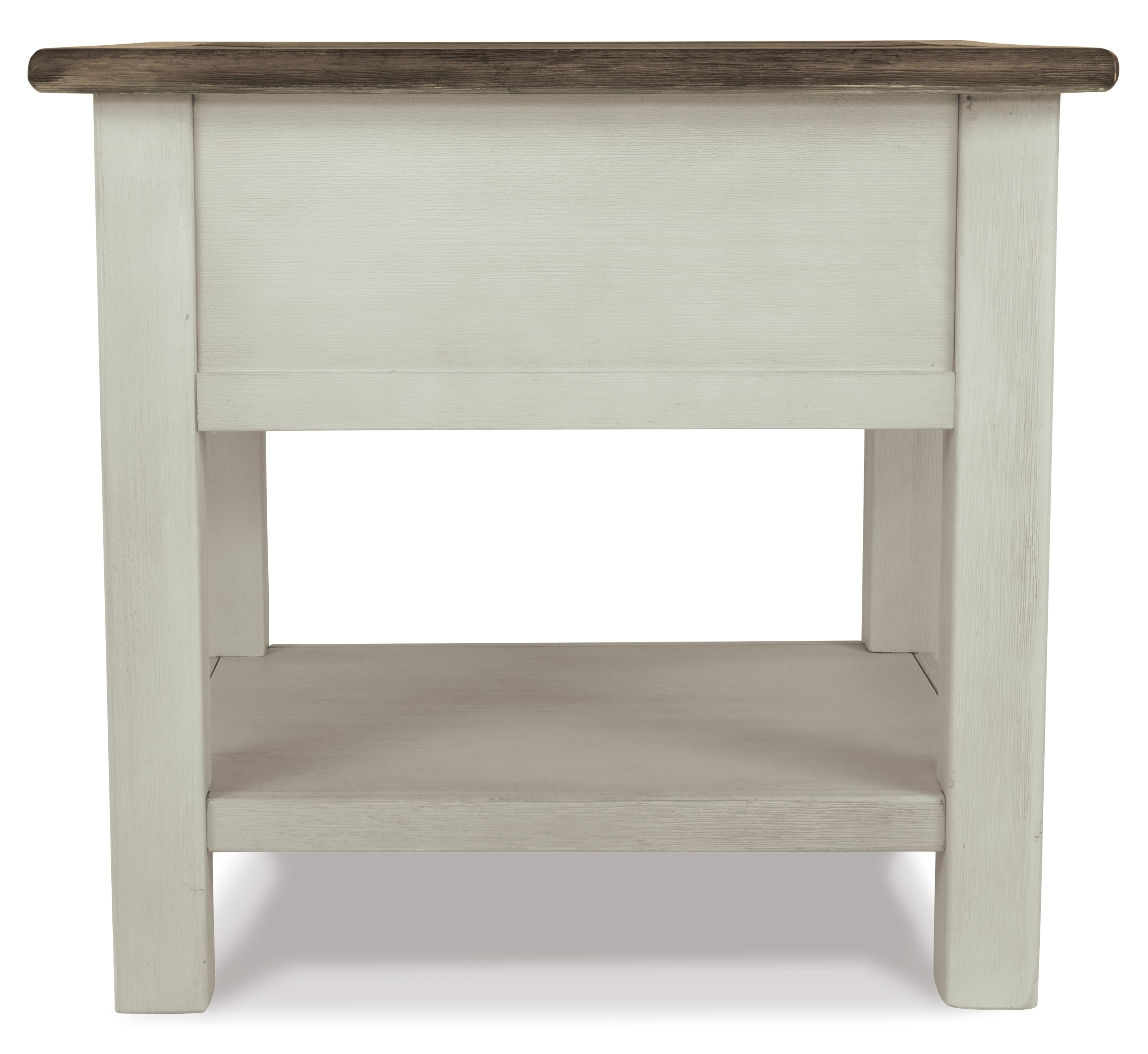 Furniture City Laplace - Ashley Furniture - Bolanburg Sofa/Console Table - Rectangular End Table / Two-tone - T637-3