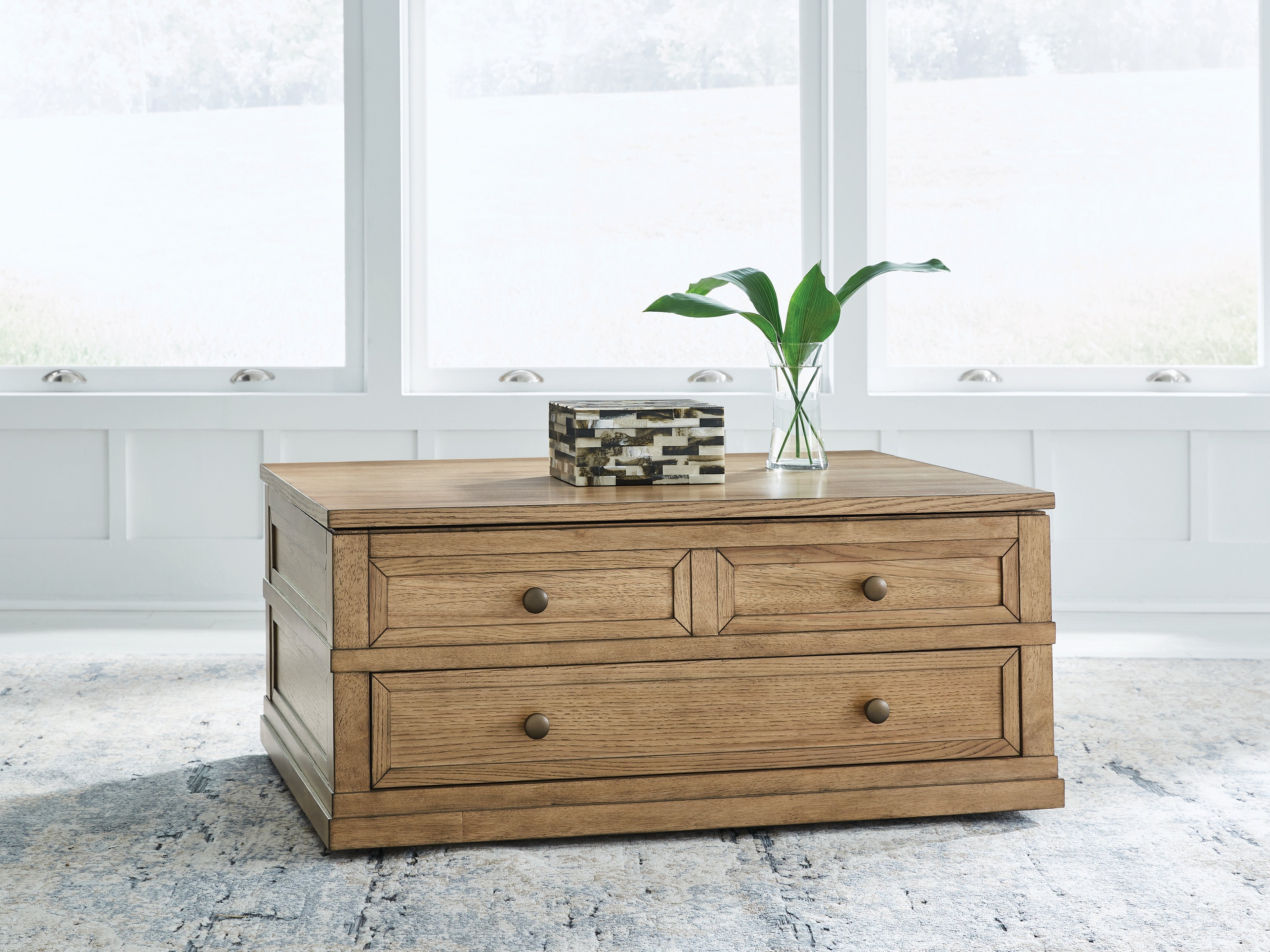 Furniture City Laplace - Ashley Furniture - Sharlance Lift-Top Coffee Table - Lift Top Cocktail Table - T655-9