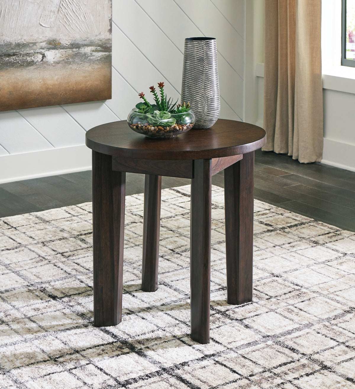 Furniture City Laplace - Ashley Furniture - Korestone 2 End Table - Round End Table - T657-6