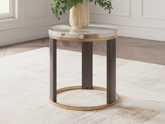 Furniture City Laplace - Ashley Furniture - Jazmore End Table - Round End Table - T671-6