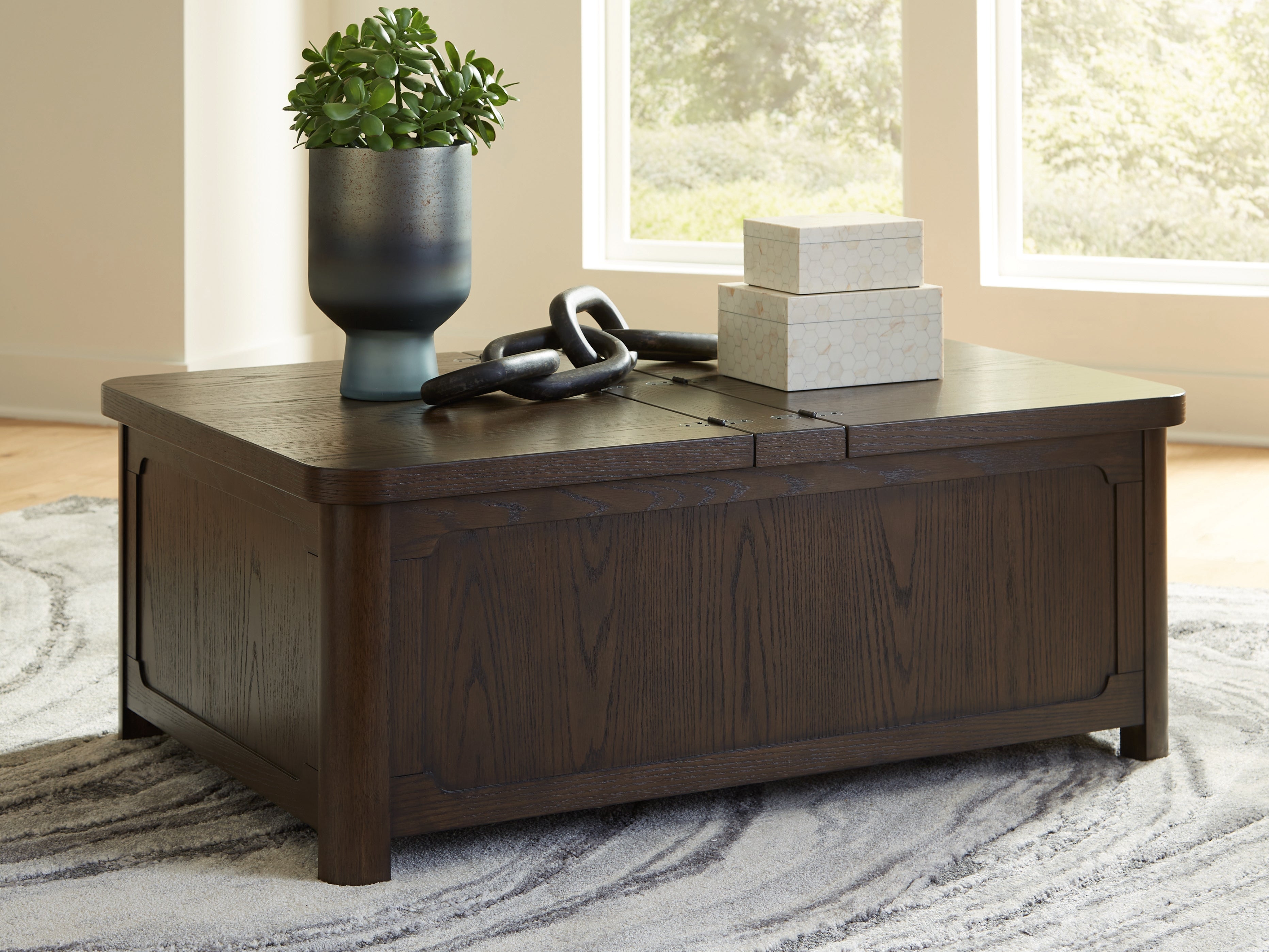 Furniture City Laplace - Ashley Furniture - Breckington Coffee Table - Cocktail Table with Storage - T678-20