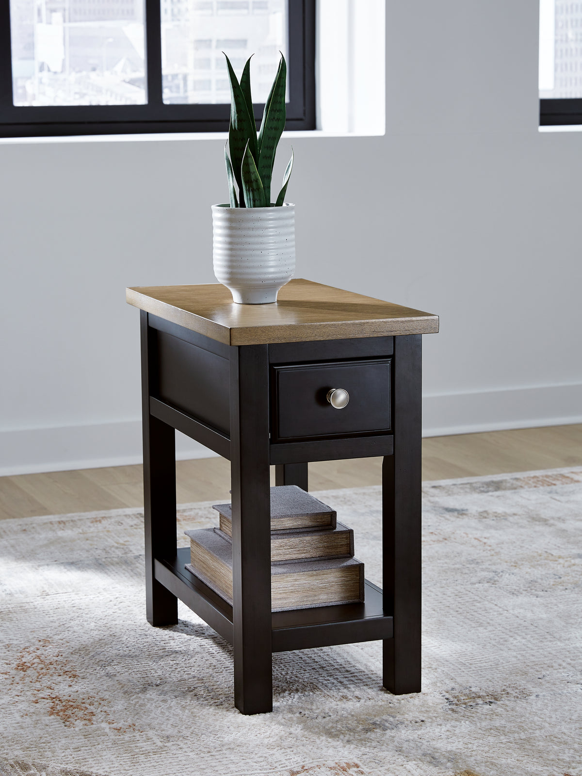 Furniture City Laplace - Ashley Furniture - Drazmine Chairside End Table - Chair Side End Table - T734-17