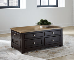 Furniture City Laplace - Ashley Furniture - Drazmine Lift-Top Coffee Table - Lift Top Cocktail Table - T734-20