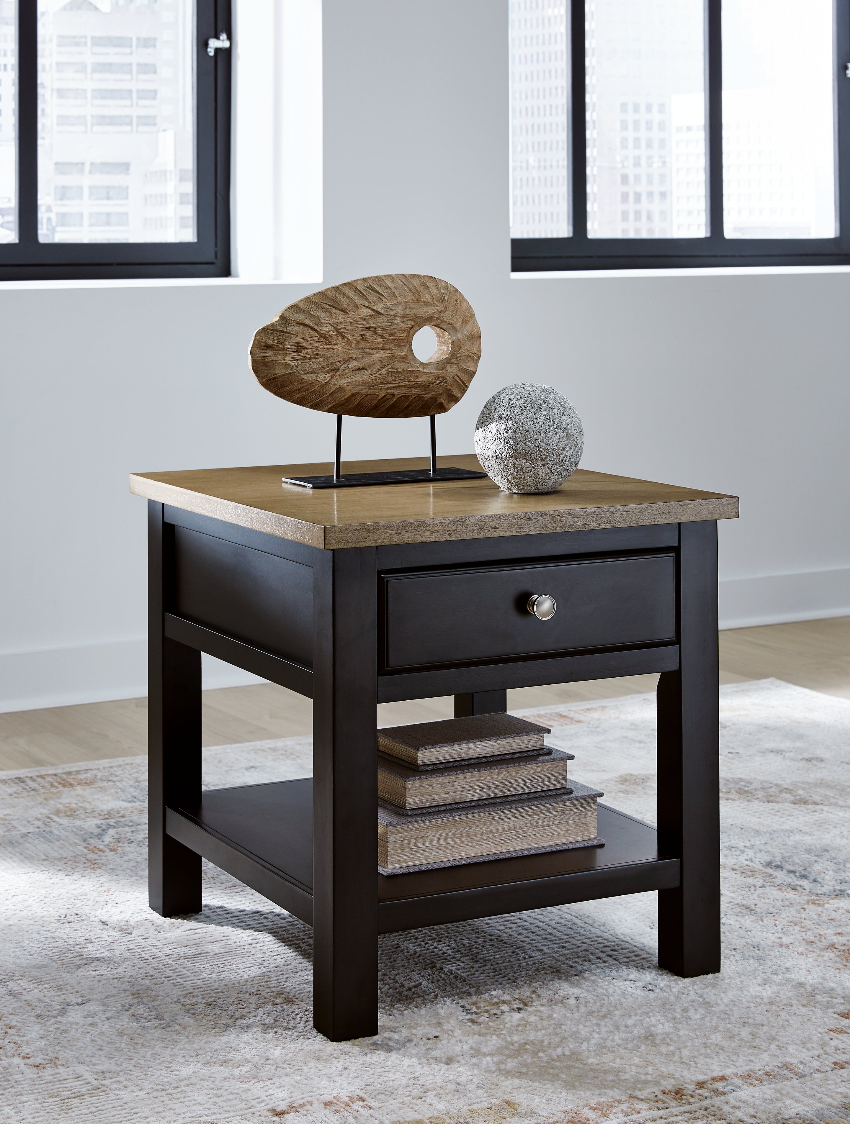 Furniture City Laplace - Ashley Furniture - Drazmine End Table - Rectangular End Table - T734-3