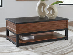 Furniture City Laplace - Ashley Furniture - Kallari Lift-Top Coffee Table - Lift Top Cocktail Table - T737-9