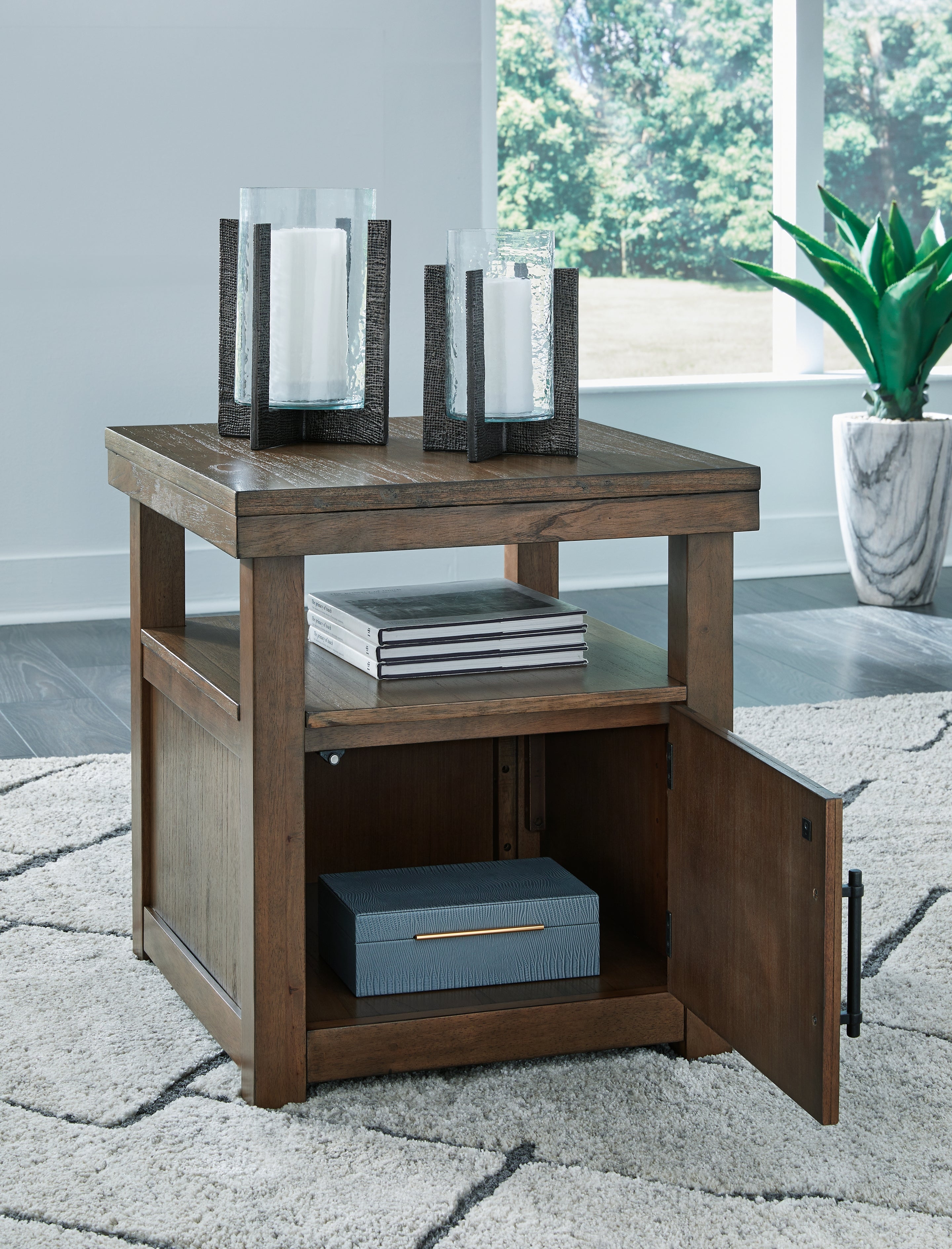 Furniture City Laplace - Ashley Furniture - Boardernest End Table - Rectangular End Table - T738-3