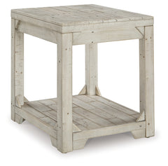 Furniture City Laplace - Ashley Furniture - Fregine End Table - Rectangular End Table / Whitewash - T755-3