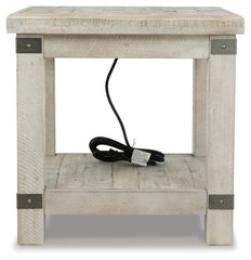 Furniture City Laplace - Ashley Furniture - Carynhurst End Table - Rectangular End Table / Whitewash - T929-3