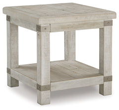 Furniture City Laplace - Ashley Furniture - Carynhurst End Table - Rectangular End Table / Whitewash - T929-3