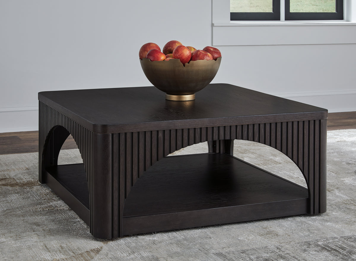 Furniture City Laplace - Ashley Furniture - Yellink Coffee Table - Square Cocktail Table - T760-8