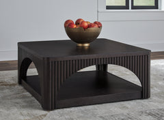 Furniture City Laplace - Ashley Furniture - Yellink Coffee Table - Square Cocktail Table - T760-8