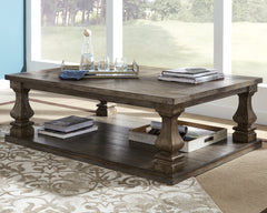 Furniture City Laplace - Ashley Furniture - Johnelle Coffee Table - Rectangular Cocktail Table / Gray - T776-1