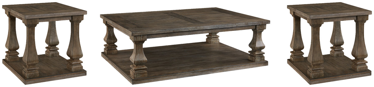 Furniture City Laplace - Ashley Furniture - Johnelle Coffee Table and 2 End Tables - Coffee Table and 2 End Tables - T776T1
