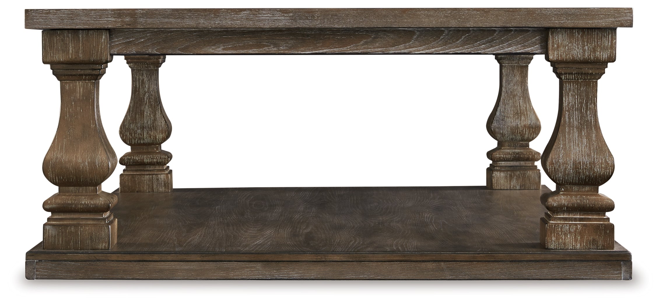 Furniture City Laplace - Ashley Furniture - Johnelle Coffee Table - Rectangular Cocktail Table / Gray - T776-1