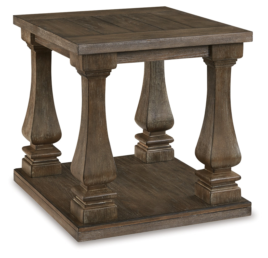 Furniture City Laplace - Ashley Furniture - Johnelle End Table - Rectangular End Table / Gray - T776-3
