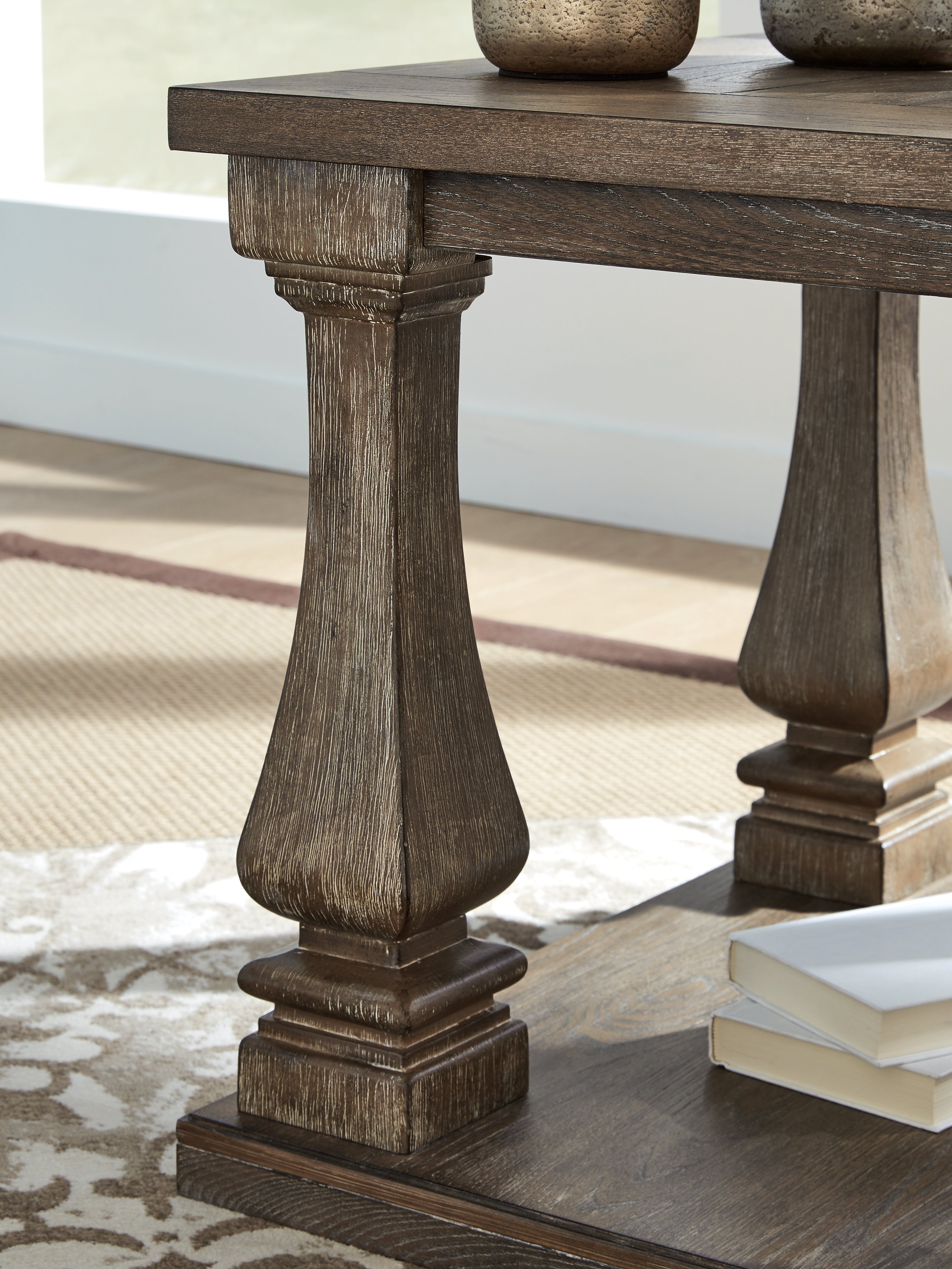 Furniture City Laplace - Ashley Furniture - Johnelle End Table - Rectangular End Table / Gray - T776-3
