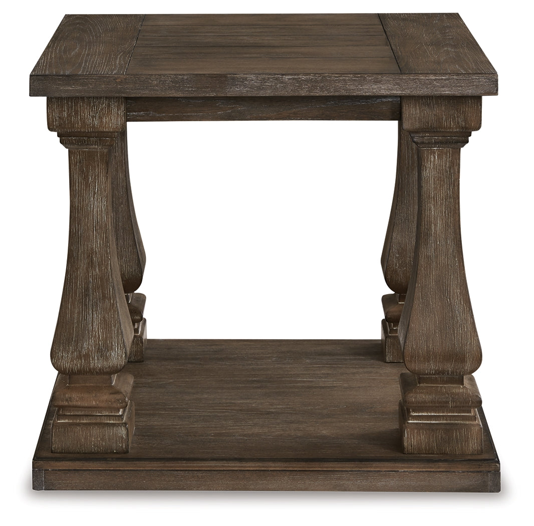 Furniture City Laplace - Ashley Furniture - Johnelle End Table - Rectangular End Table / Gray - T776-3