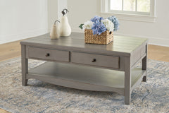 Furniture City Laplace - Ashley Furniture - Charina Coffee Table - Rectangular Cocktail Table - T784-1