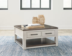 Furniture City Laplace - Ashley Furniture - Darborn Lift-Top Coffee Table - Lift Top Cocktail Table / Gray/Brown - T796-00
