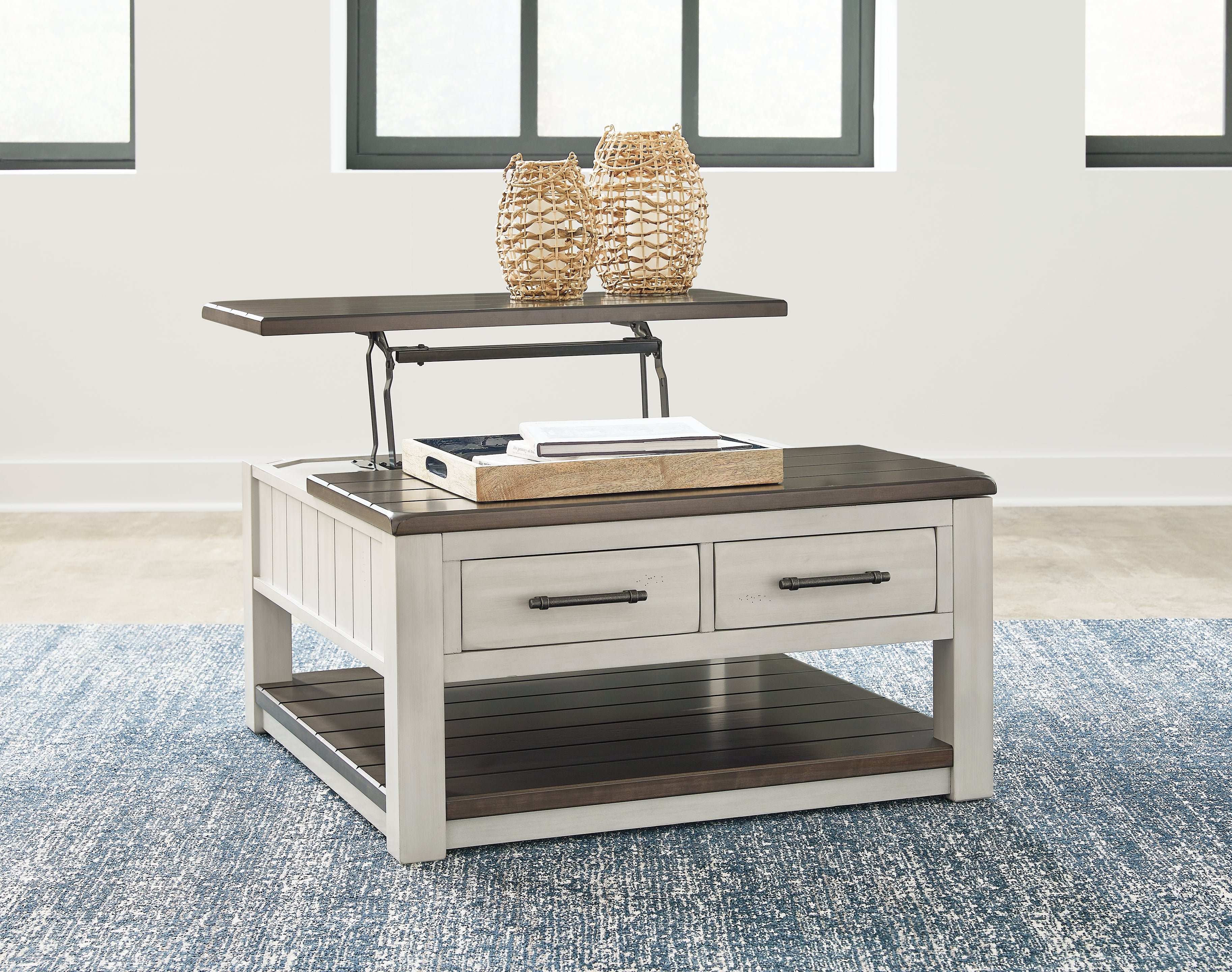 Furniture City Laplace - Ashley Furniture - Darborn Lift-Top Coffee Table - Lift Top Cocktail Table - T796-00
