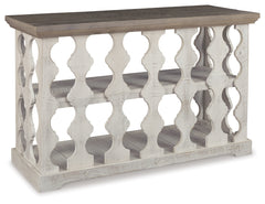 Furniture City Laplace - Ashley Furniture - Havalance Sofa/Console Table - Flip Top Sofa Table / Gray/White - T814-4