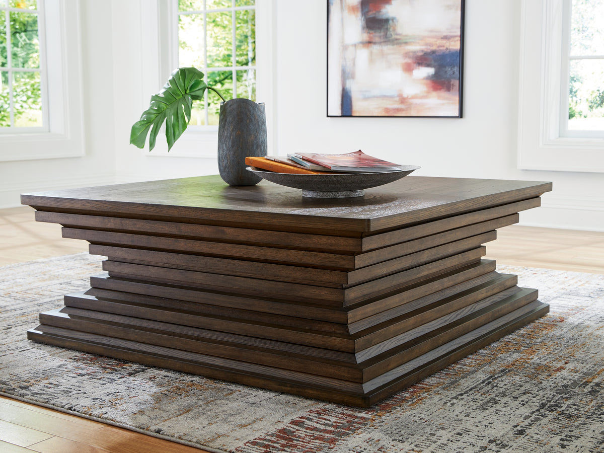 Furniture City Laplace - Ashley Furniture - Hannodream Coffee Table - Square Cocktail Table - T821-8