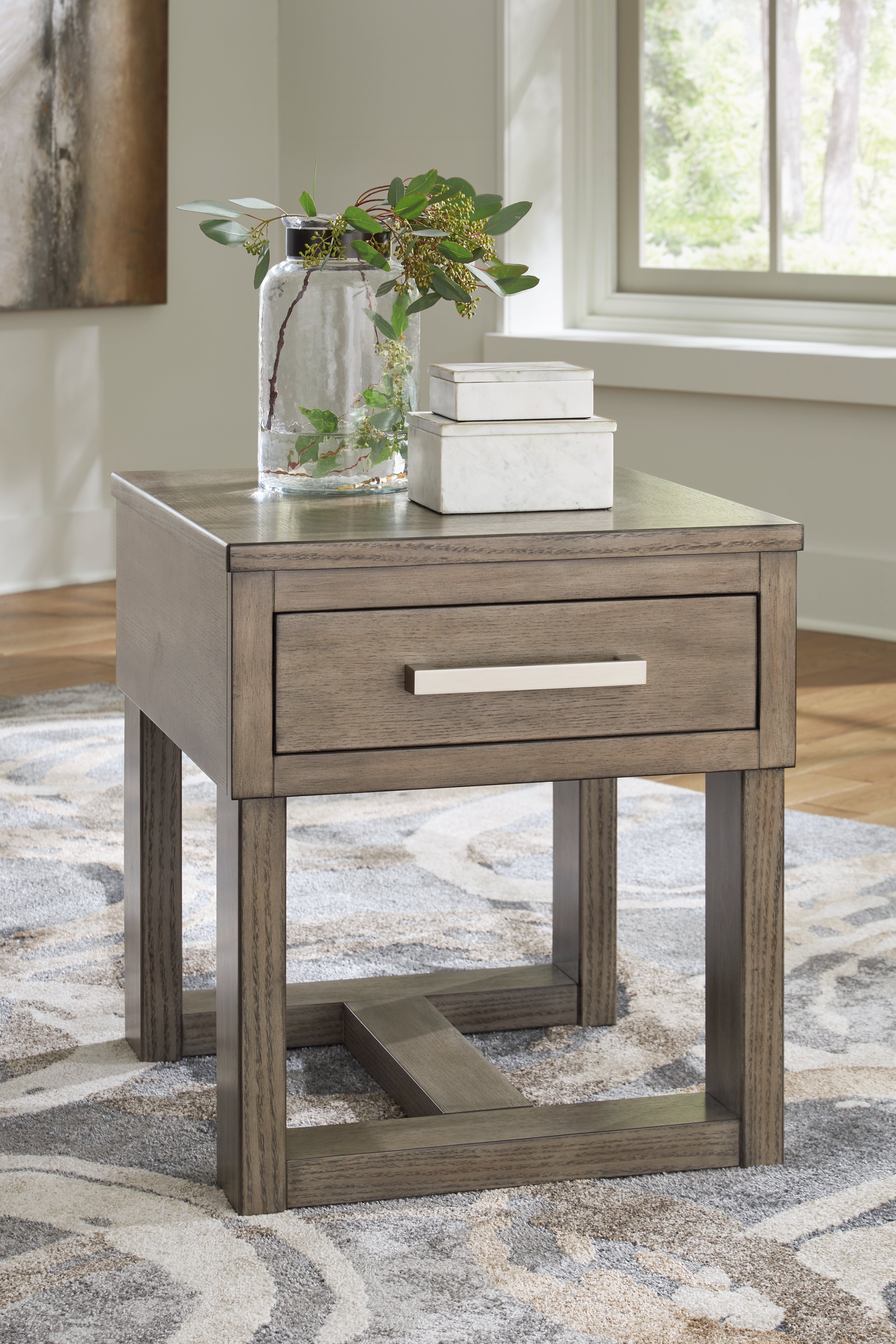 Furniture City Laplace - Ashley Furniture - Loyaska End Table - Rectangular End Table - T854-3