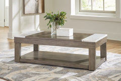 Furniture City Laplace - Ashley Furniture - Loyaska Lift-Top Coffee Table - Lift Top Cocktail Table - T854-9