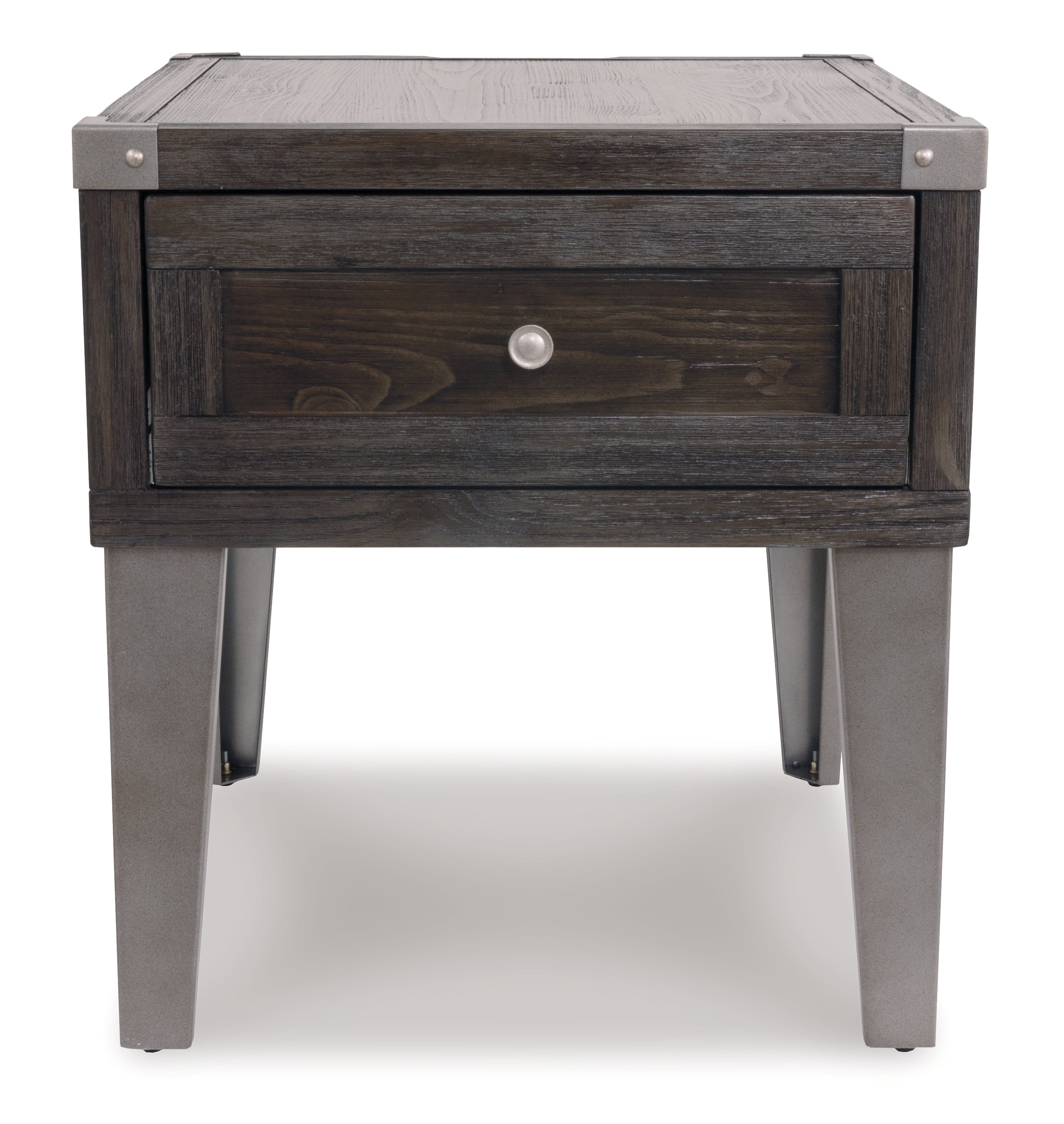 Furniture City Laplace - Ashley Furniture - Todoe End Table with USB Ports & Outlets - Rectangular End Table - T901-3